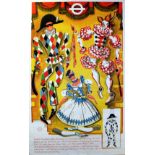 Advertising Poster London Underground Puppets Robinson