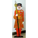 Travel Office Standee Beefeater BOAC Midcentury Modern
