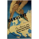 Advertising Poster Airline Deruluft