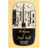 Advertising Poster Rothman of Pall Mall Tobacco Eric Fraser