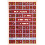 Propaganda Poster Badges of the British Army