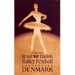 Advertising Poster Royal Danish Ballet Festival