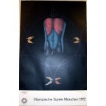 Sport Poster Munich Olympics 1972 - Torso