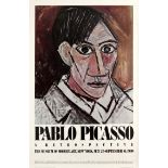 Advertising Poster Pablo Picasso A Retrospective MOMA Exhibition New York