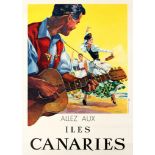 Travel Poster Canary Islands
