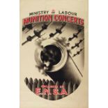 Propaganda Poster Munition Concerts