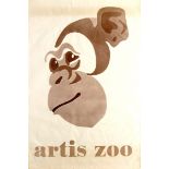 Original Advertising Poster Artis Zoo Natura Artis Magistra Amsterdam