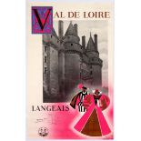 5 Original Travel Posters France Val de Loire Chateux Montmartre Versaille Hautes Alpes