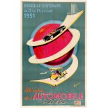 Original Advertising Poster 34 Salon de l'Automobile et du Cycle advertising poster