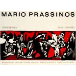 Original Advertising Poster Mario Prassinos Tapestry Exhibition