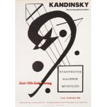 Original Advertising Poster Kandinsky Graphic Works Stadtische Gallery Lenbachhaus