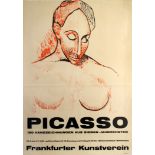 Original Advertising Poster Picasso Frankfurt 1965