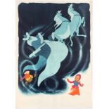 Original Vintage Movie Poster Ice Queen Animation