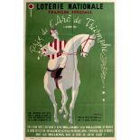 Original Sport Poster Prix de l'Arc de Triomphe Horse Racing France