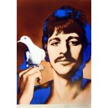Original Advertising Poster Beatles Ringo Starr