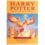 Original Advertising Poster Harry Potter and the Order of the Phoenix advertising poster