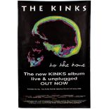 Original Vintage Music Advertising Poster The Kinks To The Bone