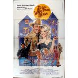 Movie Poster The Best Little Whorehouse in Texas Dolly Parton