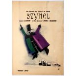 Movie Poster Szynel Overcoat Poland Waldemar Swierzy
