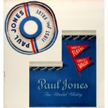 Advertising Poster Paul Jones Fine Blended Whiskey