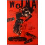 Movie Poster Yugoslavia War Rat Wojna Waldemar Swierzy