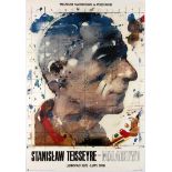 Advertising Poster Stanislaw Teisseyre Exhibition Waldemar Swierzy