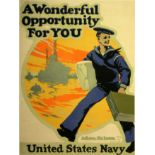 War Poster US Navy Recruitment USA