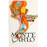 Travel Poster Monte Carlo Carpenter Formula 1 Monaco