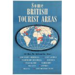 Travel Poster British Tourism Africa Ceylon Malaysia Caribbean