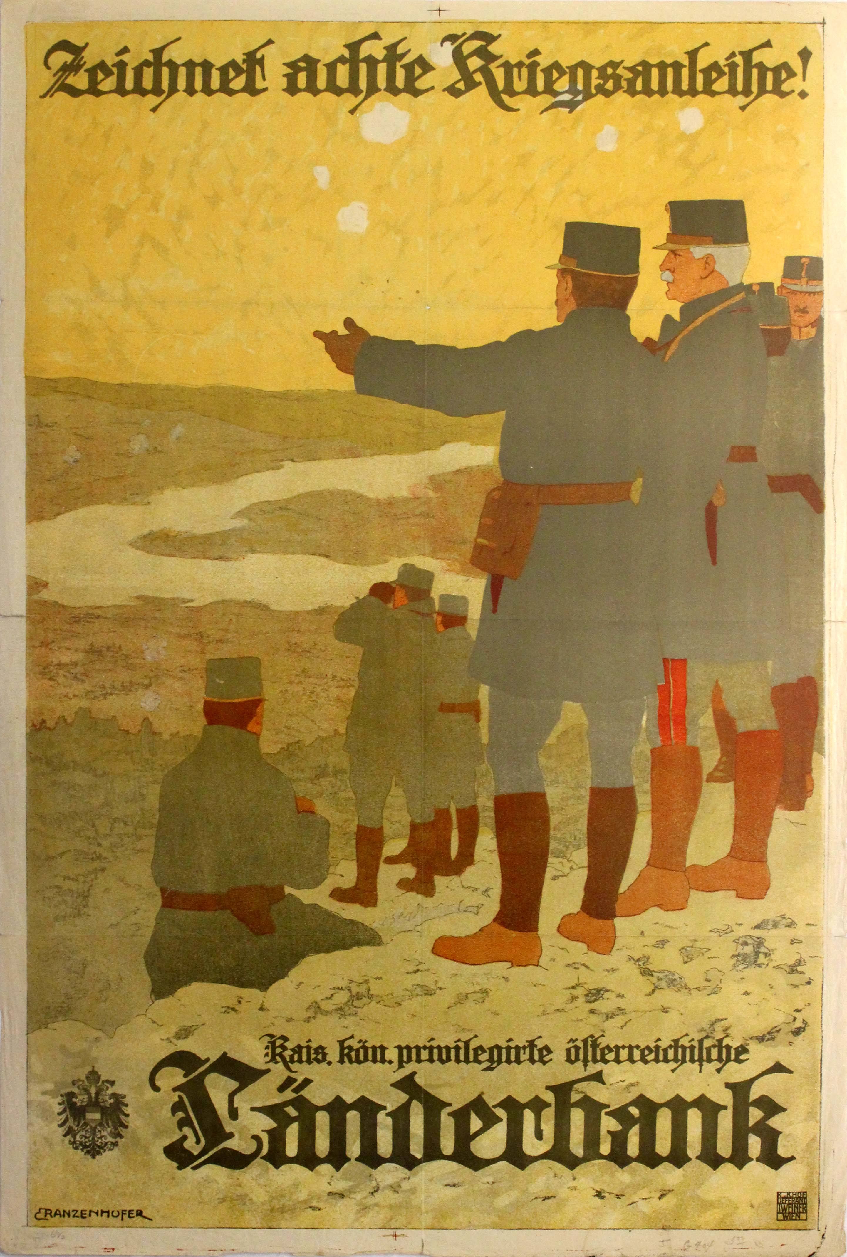 War Poster WWI Germany War Bond