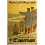 War Poster WWI Germany War Bond