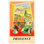 Travel Poster Provence French Railways SNCF France