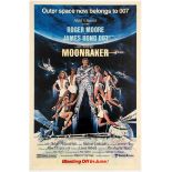 Movie Poster James Bond 007 Moonraker Roger Moore