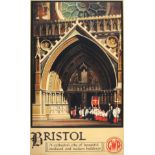 Travel Poster Bristol GWR Steam Railway