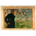 WWI War Poster National Tuberculosis Day France