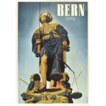 Travel Poster Bern Suisse Switzerland