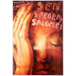 Advertising Poster Theatre Play Salomeas Dream of Silver Czerniawski
