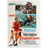 Movie Poster James Bond 007 Operation Thunderball Sean Connery