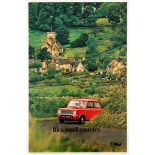 Advertising Poster Classic Mini Rover British Leyland