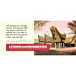 Advertising Poster London And Manchester Assurance Company Asia Indonesia