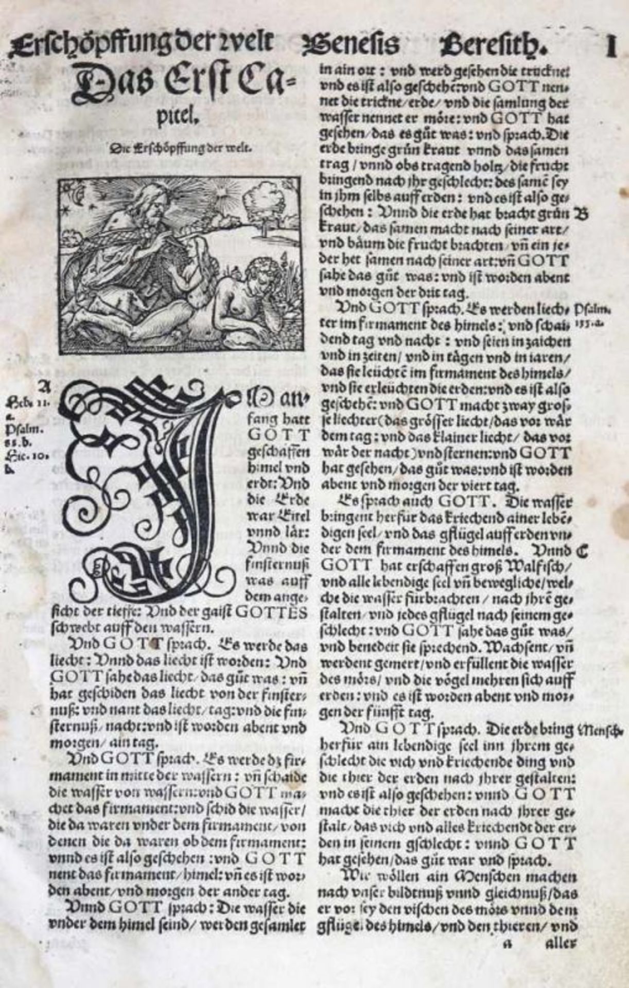 Biblia germanica.Alt und new Testament, nach dem Text in der hailigen Kirchen gebraucht... 2 Tle. in - Bild 2 aus 2