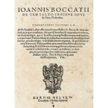Boccaccio,G.De claris mulieribus. Bern, M.Apiarius 1539. Fol. Mit Druckermarke in Holzschnitt a.T. u