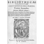 Sixtus Senensis.Bibliotheca Sancta ... ex praecipuis Catholicae Ecclesiae Autoribus collecta, et