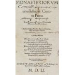 Brusch,K.Monasteriorum Germaniae Praecipuorum ac maxime illustrium: Centuria Prima. (Chronologia) in