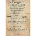 Eck,J.De Purgatorio, contra Lutherum hostesque Ecclesiae, libri quatuor, nominibus vere