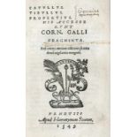 Catullus,(C.V.A.); Tibullus;(S.)Propertius.His accesserunt Corn. Galli fragmenta...Venedig, Scotus