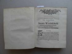 Wirtschaft.- (Steuart, J. Untersuchung der Grundsätze der Staatswirthschaft, oder Versuch über die