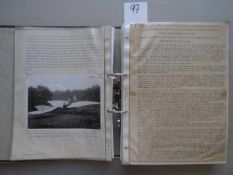 Luftfahrt.- Sammlung von 7 Orig.-Fotografien (vor 1945), 8 Fotopostkarten (vor 1920), einigen