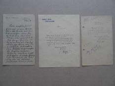 Silbergleit, Arthur (Schriftsteller, Gleiwitz 1881 - 1943 Auschwitz). Eigenhändiger Brief m.