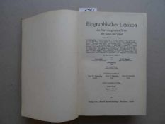 Medizin.- Hirsch, A. (Hrsg.). Biographisches Lexikon der hervorragenden Ärzte aller Zeiten und